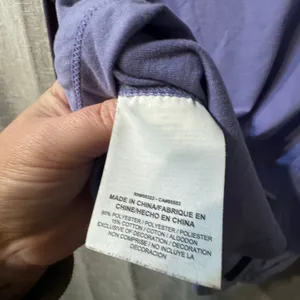 Nike lightweight raglan style hoodie size medium, purple Nike- minor flaw read thumbnail 12