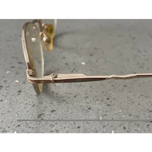 Savvy 51-16-130 Eyeglasses Frames ONLY Glasses Full Rim gold Vtg thumbnail 4