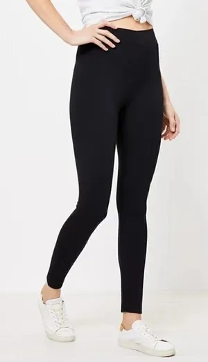 Ann Taylor LOFT Petites Black Crepe Skinny Leggings‎ XXS thumbnail 1