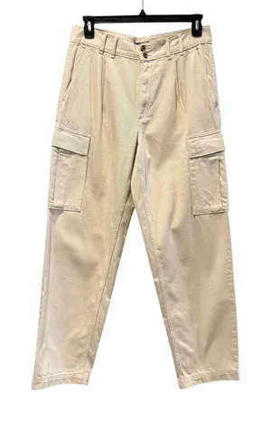 Banana Republic Beige Utility High Rise Cargo Pants‎ Size 34 (measures 29/8) thumbnail 1