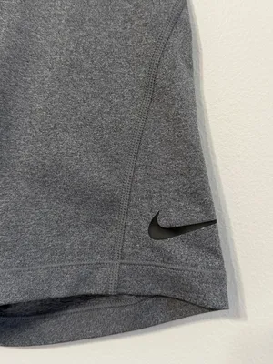 Nike Pro Shorts Size Medium Womens Gray thumbnail 3