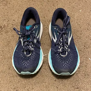 Womens Brooks Ghost 11 Green Blue‎ Teal Running Shoes Size 7 thumbnail 3