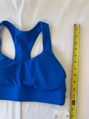 Women's Racerback Sports Bra — Royal Blue thumbnail 4