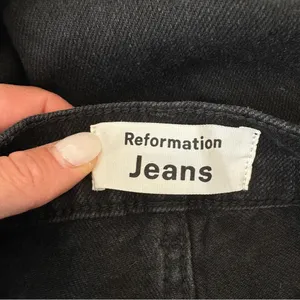 Reformation Ultra High Rise Straight Jeans NWOT thumbnail 8