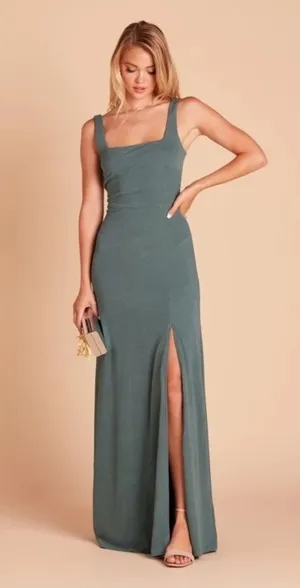 Birdy Grey Alex Convertible Maxi Dress Sea Glass Green Formal Bridesmaid Medium thumbnail 1