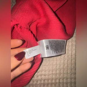 Banana Republic Ribbed Elbow-Sleeve Sweater in Scarlet thumbnail 4