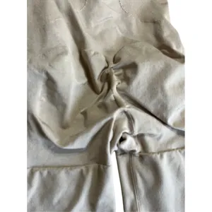 Spanx Size M Sara Blakey Mid Thigh High Waisted Bodysuit Nude thumbnail 4
