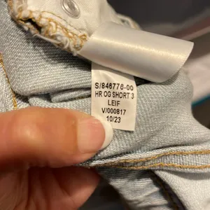 Old Navy OG Super Straight High Rise Distressed‎ Denim Jeans Size 8 thumbnail 8