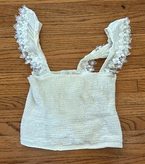 Peixoto tank top White thumbnail 1