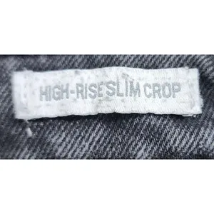 True Craft Distressed‎ Hem Jeans Ripped Knee Black Wash Denim Size 26 thumbnail 4