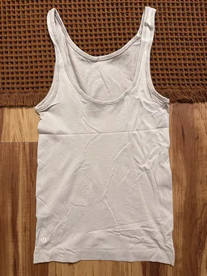 LULULEMON Seek Simplicity Tank in Powdered Mauve Sz. 4 thumbnail 8