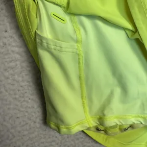 Lululemon Skirt Skort Womens 9 Neon Yellow Running‎ Athletic Tennis Pocket thumbnail 5