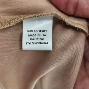 Charmed Hearts Tan Feather Trim Slip Dress Beige Women’s Size: M thumbnail 10