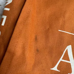 BARNES AND NOBLE Re-Wrap Collab Bag of Books Rust Brown Orange Tote Bag thumbnail 6