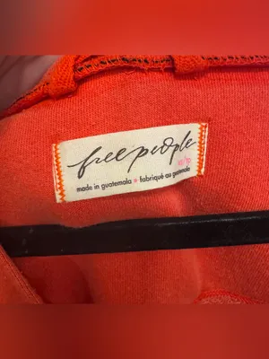 NWOT Free People Take It Easy Cardigan - poppy red - XS thumbnail 8