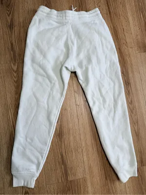 Hollister White‎ Drawstring Jogger Sweatpants thumbnail 2