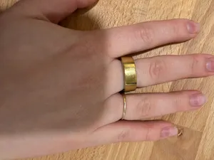 Oura Ring Gold Size 9 thumbnail 6