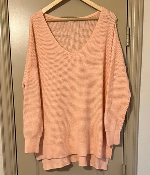 Free People Intimately Waffle Knit Sweater XS / S thumbnail 1
