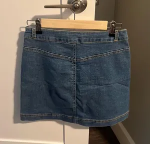 Copper Key Denim Skirt thumbnail 2