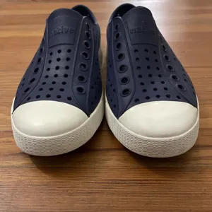 Native Shoe Navy Blue Jefferson Waterproof Sneaker Shoes Unisex Size M4 W6 thumbnail 4