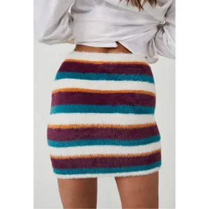 NWT Free People Ciara Sweater Mini Skirt / Fig Jam Combo Size M thumbnail 11