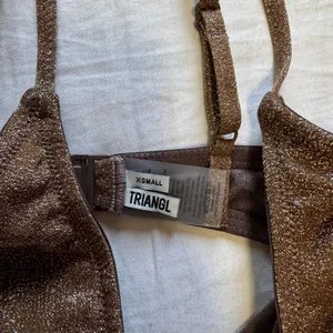 Triangl - MAIA - TINE SPARKLE BROWN SPARKLE SCOOP TOP thumbnail 5