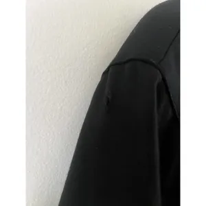 Pearl C Black 100% Pure Wool Long V Neck Button Front Vintage Blazer Jacket Sz 8 thumbnail 6