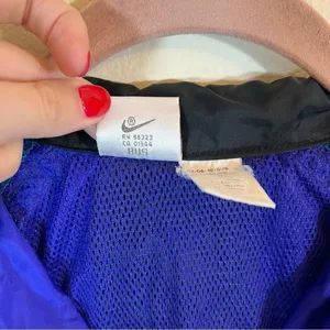 Vintage Nike Windbreaker Purple Blue Medium‎ Gray Tag thumbnail 4