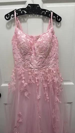 Windsor Pink formal long dress thumbnail 2