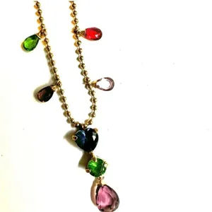 Monet colorful Y necklace thumbnail 11