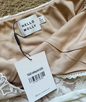 Hello Molly White Lace Bodysuit thumbnail 5