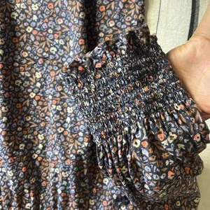 Universal Threads • floral puff sleeve smocked top thumbnail 7