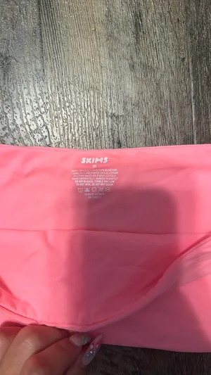 Xs bubble gum pink skims tube top thumbnail 2
