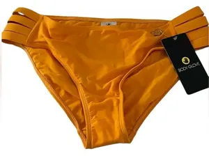 BODY GLOVE SMOOTHIES NUEVO CONTEMPO SWIM BOTTOM - APRICOT, Size Large, NWT thumbnail 1