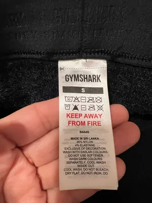 Gymshark Size S Whitney Simmons Eyelash Black Bike Shorts thumbnail 5