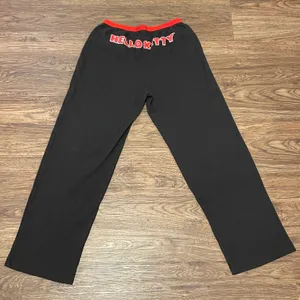 Vintage Sanrio Lounge Pants Black Red White Size Medium thumbnail 10