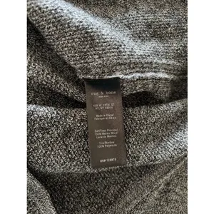 Rag & Bone Merino Wool Sweater Womens Size S Grey Long Sleeve Crew Neck Knit Top thumbnail 9