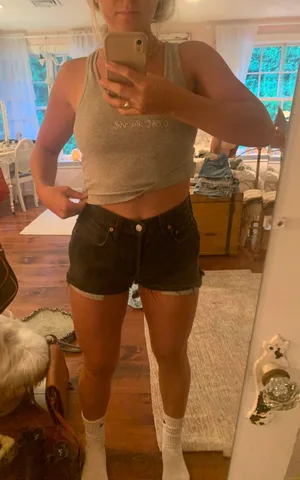 Black Vintage Levi’s Denim Shorts thumbnail 8