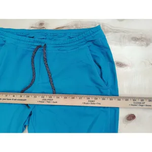 Greys Anatomy by Barco Women Active Spandex Stretch Scrub Pants Size L Teal Blue thumbnail 14