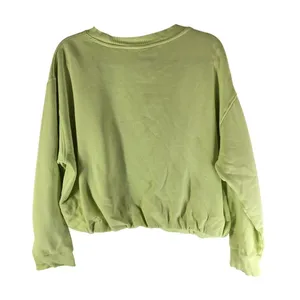 Universal Threads Bubble Hem Sweatshirt Long Sleeve Green M thumbnail 5