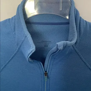 Patagonia Light Blue Quarter Zip Pullover Medium thumbnail 4