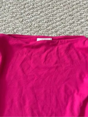 Aritzia Women's Bright Pink Long-Sleeve Bodysuit thumbnail 5