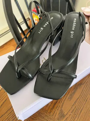 Madden Girl Black Heels thumbnail 1