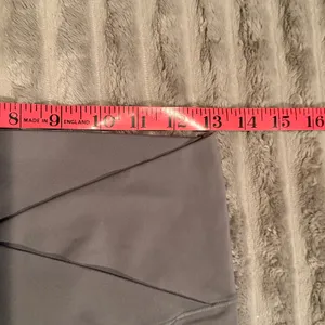 Unbranded Gray V-Crossover Waistband Leggings Yoga‎ Athletic Pants thumbnail 5