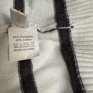 Kirundo women black and White Striped Sweater thumbnail 5