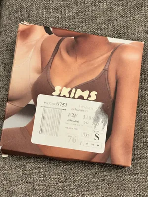Skims Sculpting Bra 2X/3X in Umber thumbnail 2