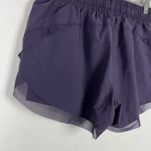 Halara NWT Drawstring Contrast Flowy Mesh 2-in-1 Shorts Purple Size Small S NEW thumbnail 10