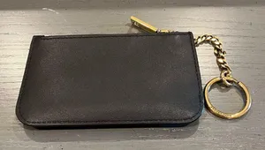 Marc Jacobs Black Coin Card Key Pouch Wallet thumbnail 9
