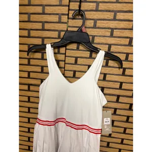Avia White Pleated Tennis Dress With Built In Shorts Size‎ Medium thumbnail 3