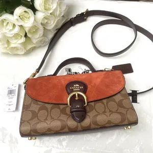 Coach Kleo Top Handle In Signature CanvasC8516 thumbnail 6